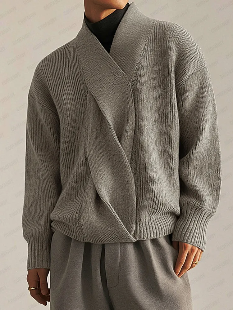 Stylish Soft Twist Design Sweater sold by Coofandy
