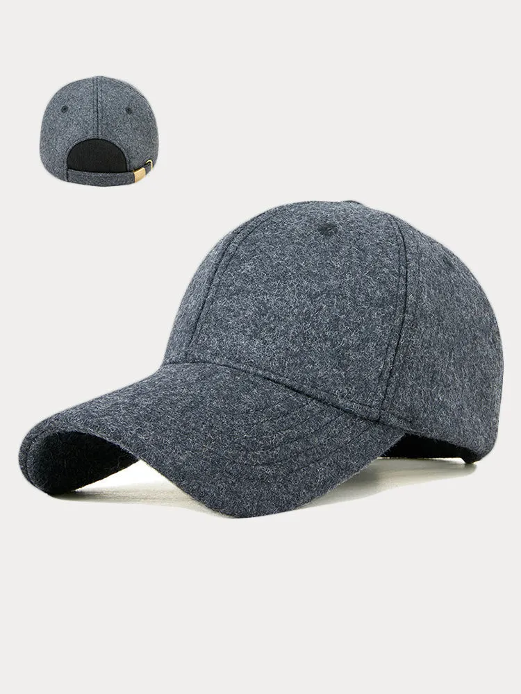 Premium Wool Blend Baseball Cap sold by Coofandy product image thumbnail 3