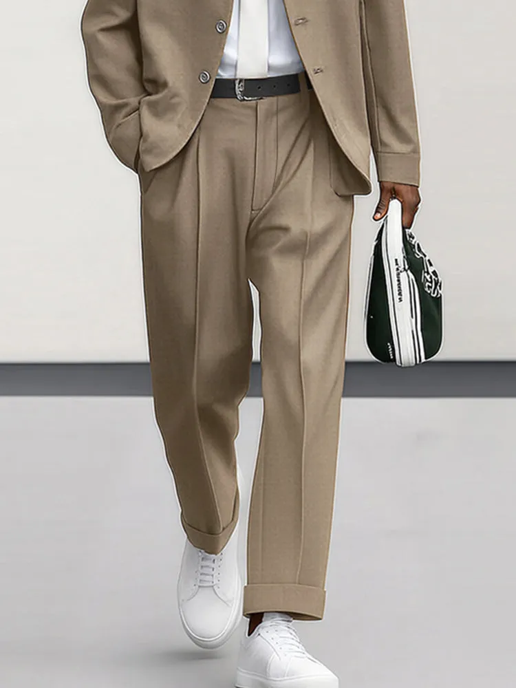 Modern Comfort Suit Jacket Pants Set sold by Coofandy product image thumbnail 4