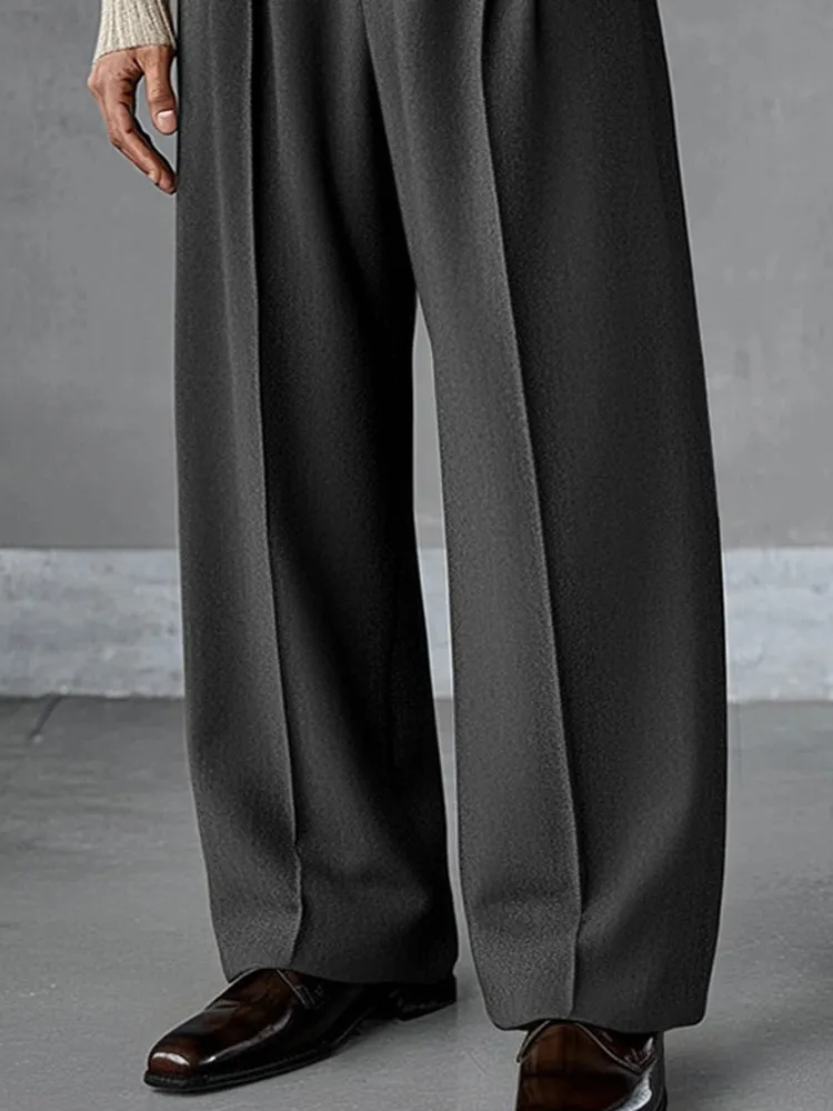 Premium Essential Wide-Leg Pants sold by Coofandy product image thumbnail 4