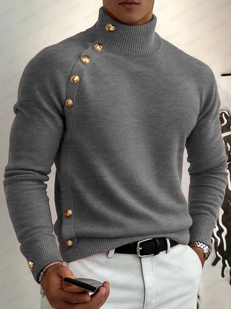 Ribbed Knit Turtleneck Sweater sold by Coofandy product image thumbnail 2