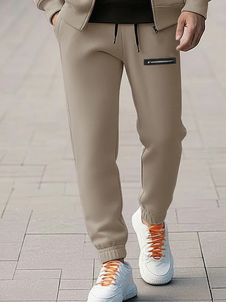 Versatile Athleisure Jacket Jogger Set sold by Coofandy product image thumbnail 4