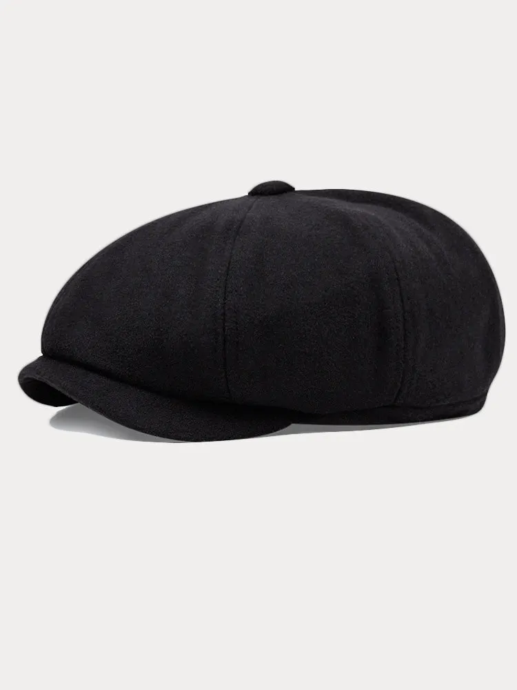 Vintage-Inspired Cotton Blend Newsboy Cap sold by Coofandy product image thumbnail 2