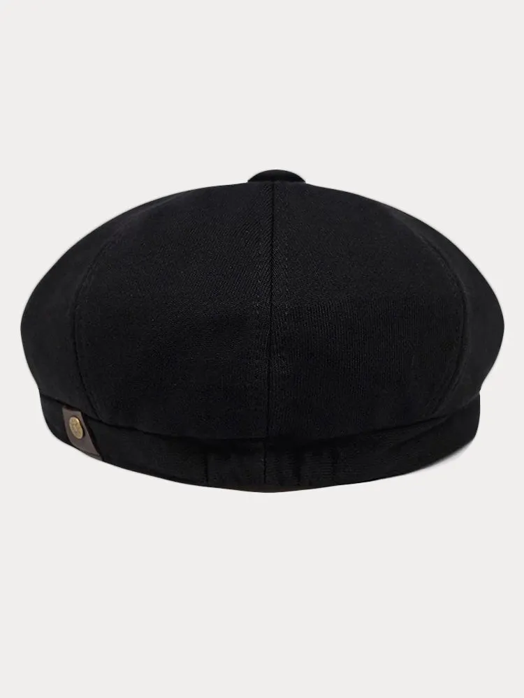 Versatile Cotton Blend Newsboy Cap sold by Coofandy product image thumbnail 4