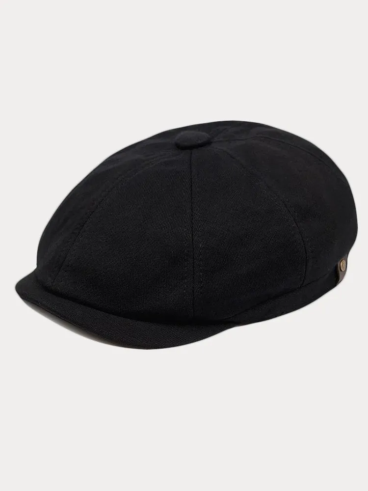 Versatile Cotton Blend Newsboy Cap sold by Coofandy product image thumbnail 2