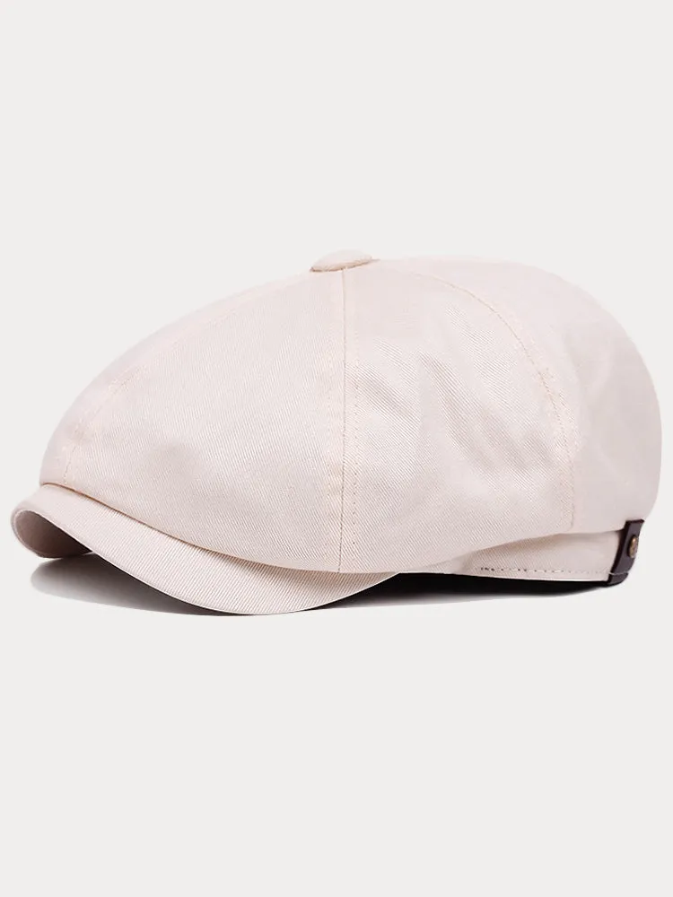 Classic Cotton Blend Newsboy Cap sold by Coofandy product image thumbnail 3