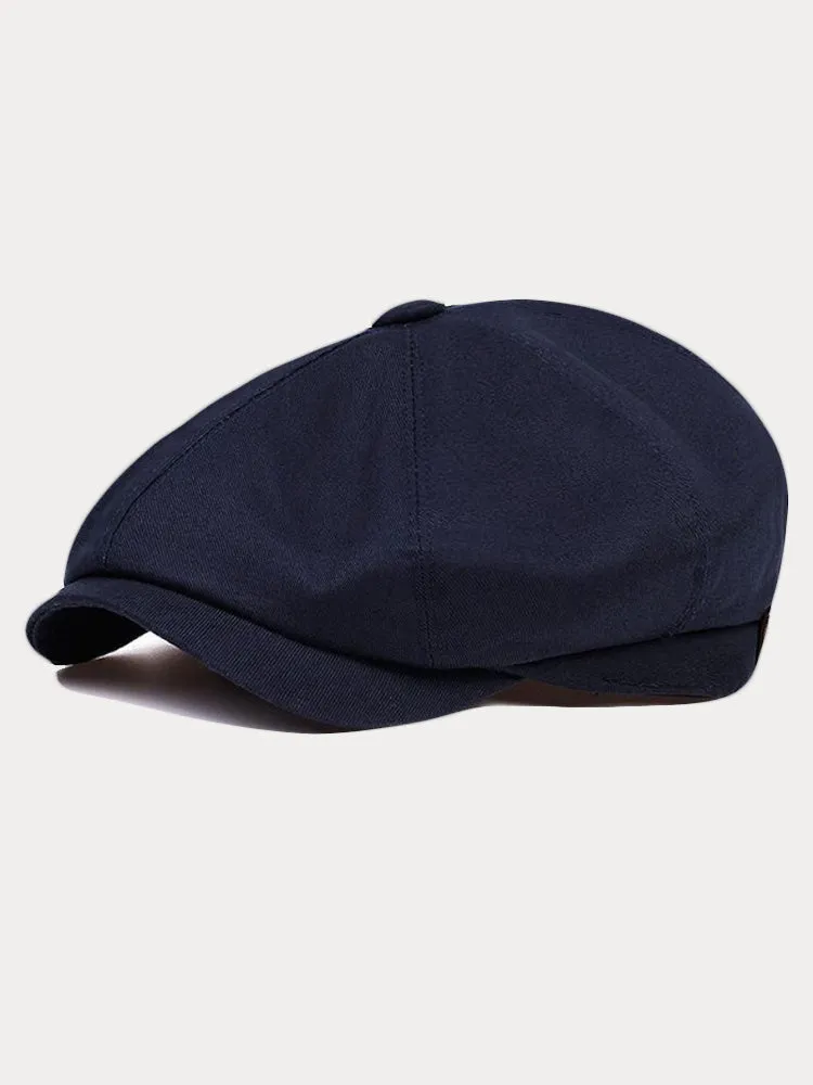 Classic Cotton Blend Newsboy Cap sold by Coofandy product image thumbnail 4