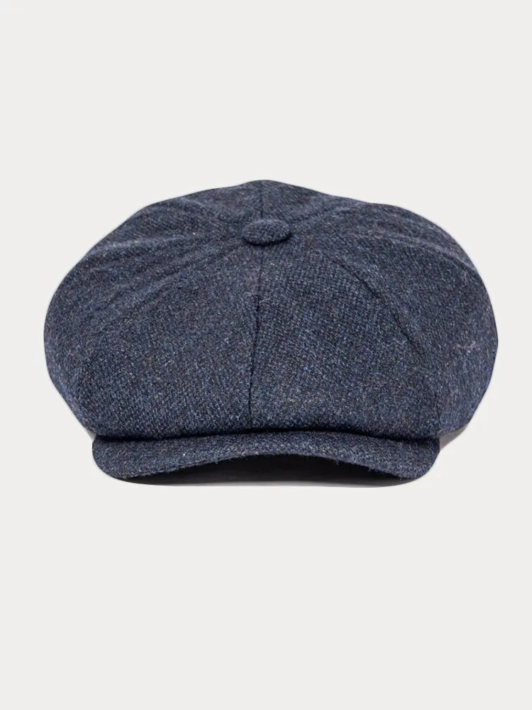 Vintage Herringbone Wool Blend Beret Hat sold by Coofandy product image thumbnail 4