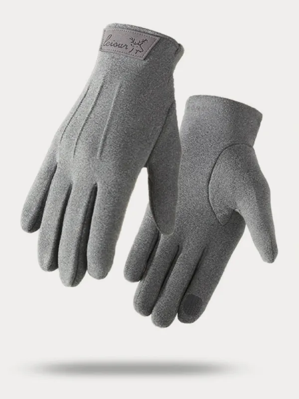 Warm Fleece Lining Riding Gloves sold by Coofandy
