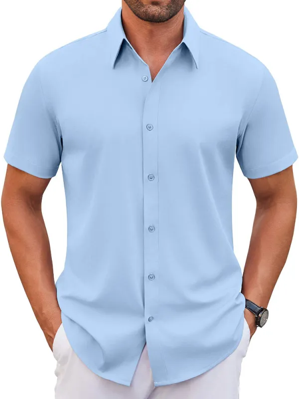 Casual Wrinkle Free Button Down Dress Shirt (US Only) sold by Coofandy