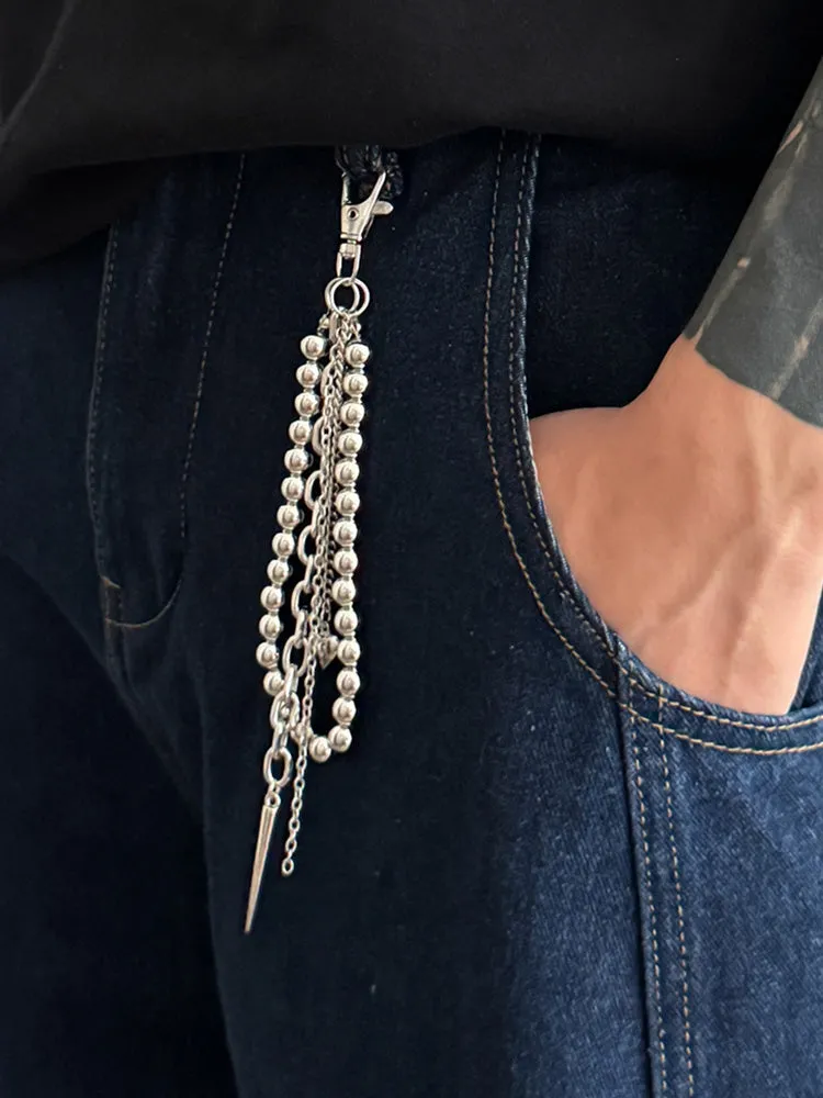 Essential Beads Rivet Wallet Chain Keychain Jeans Charm sold by Coofandy product image thumbnail 5
