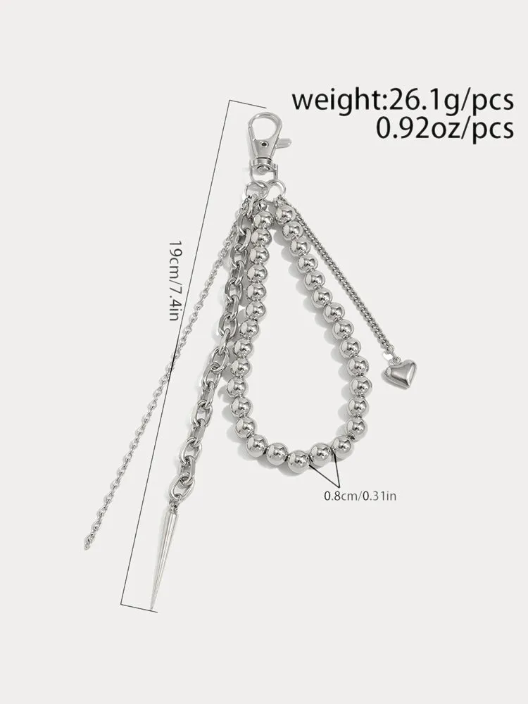 Essential Beads Rivet Wallet Chain Keychain Jeans Charm sold by Coofandy product image thumbnail 2
