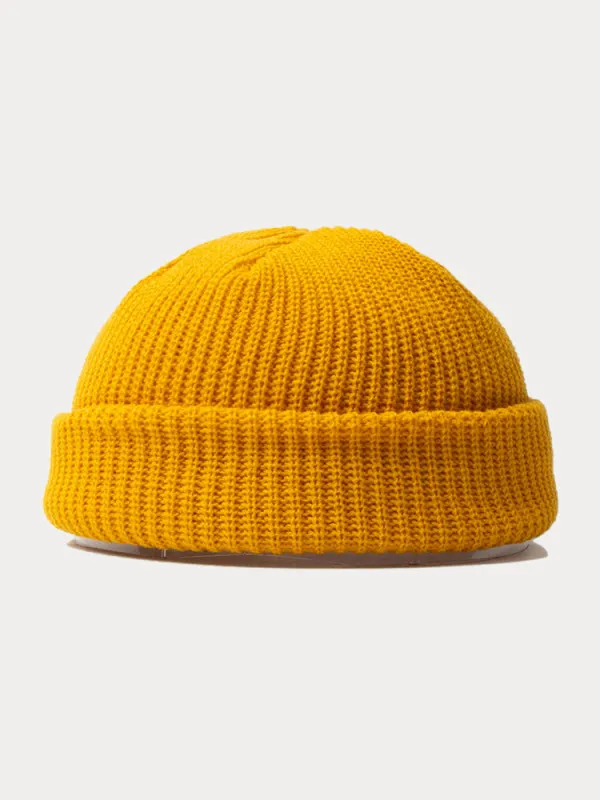 Versatile Simple Ribbed Knit Beanie Hat sold by Coofandy