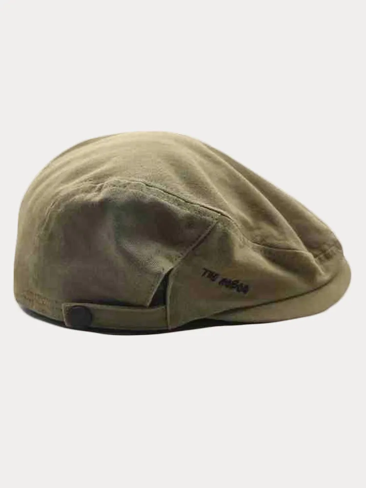 Summer Breathable Cotton Reverse Wearing Beret Cap sold by Coofandy