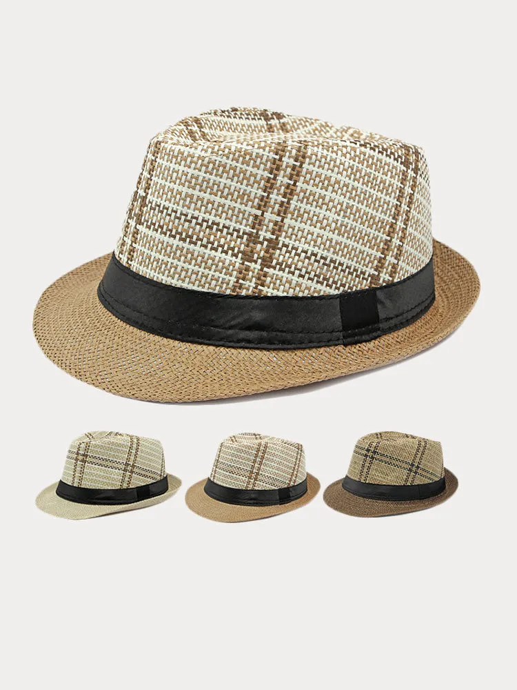 Vintage Sun Protection Fedora Hat sold by Coofandy product image thumbnail 2