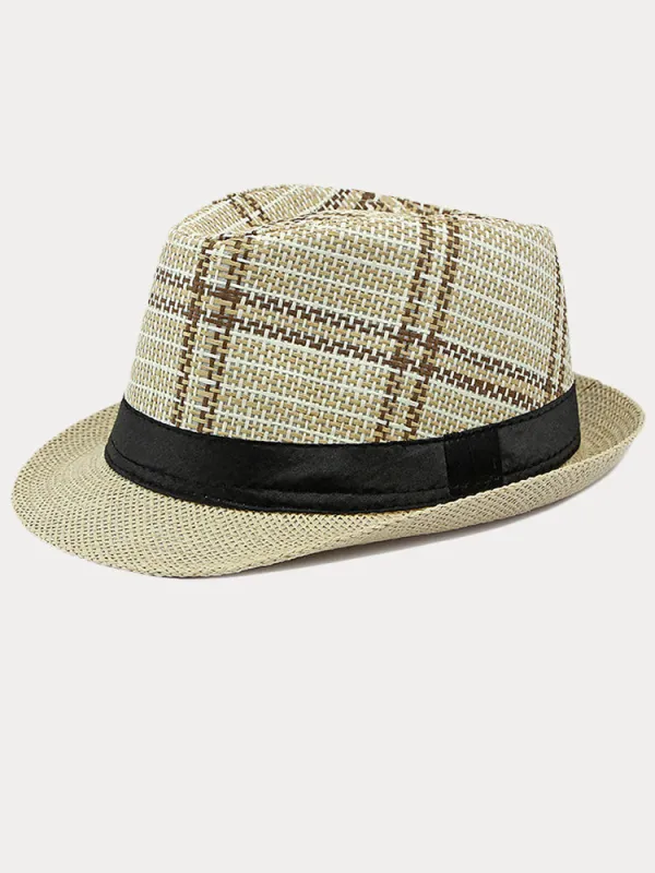 Vintage Sun Protection Fedora Hat made by Coofandy