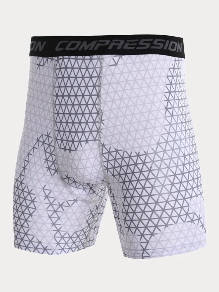 Men's Camo Compression Training Shorts sold by Coofandy product image thumbnail 2