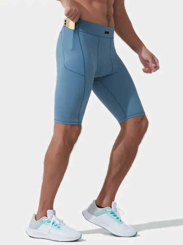Men's High-Stretch Compression Shorts made by Coofandy