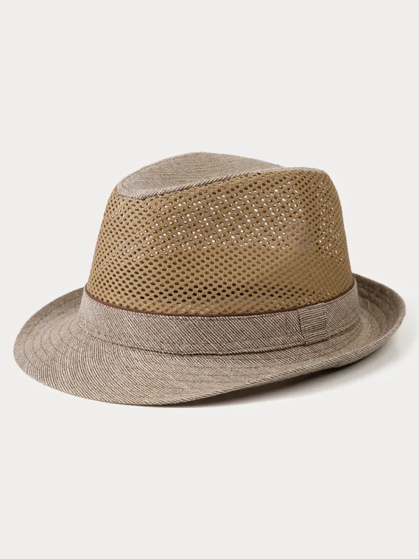 Ultra-Breathable Hollow-Out Straw Hat made by Coofandy