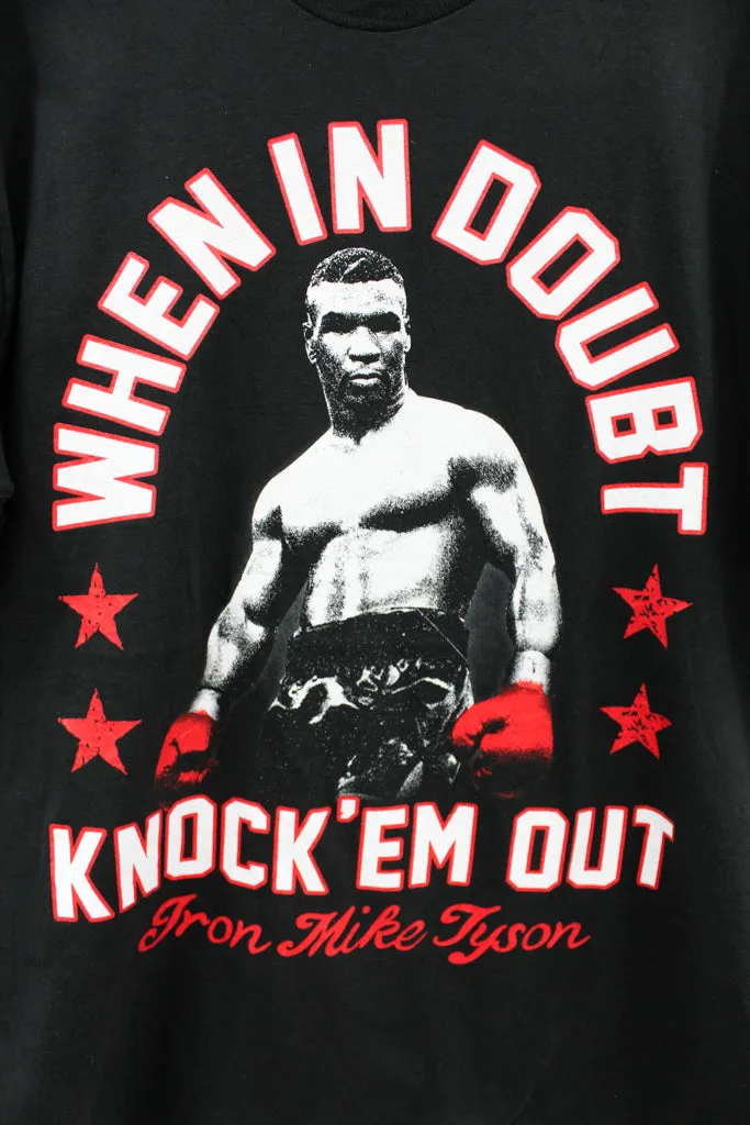 Z - Mike Tyson When In Doubt Knock Em Out Tee sold by HG Vintage product image thumbnail 2