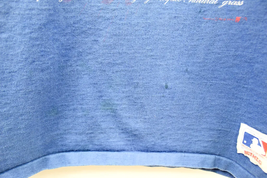 Z- Vintage 1991 Dodgers Script & Emb Crest Nutmeg MLB Single Stitch Tee sold by HG Vintage product image thumbnail 5