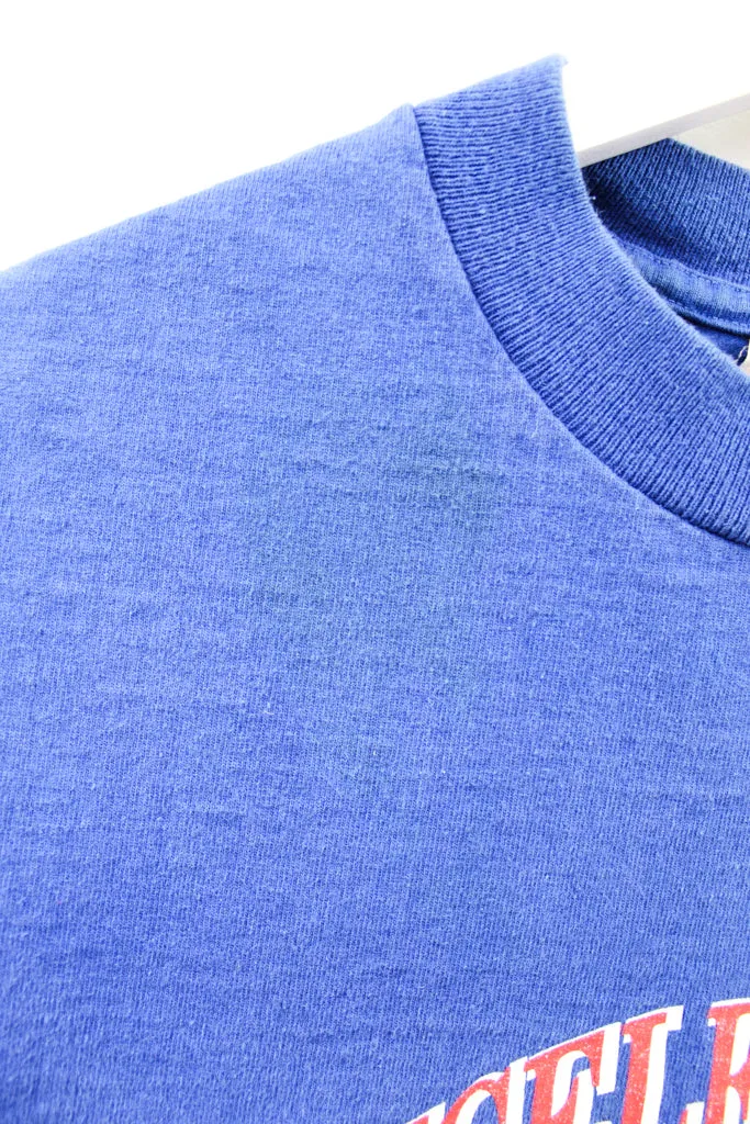 Z- Vintage 1991 Dodgers Script & Emb Crest Nutmeg MLB Single Stitch Tee sold by HG Vintage product image thumbnail 4