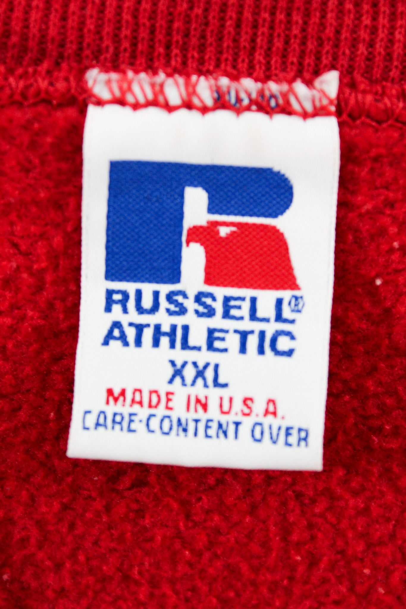 Vintage 90s Russell Athletic Made In The USA Blank Crewneck sold by HG Vintage product image thumbnail 2
