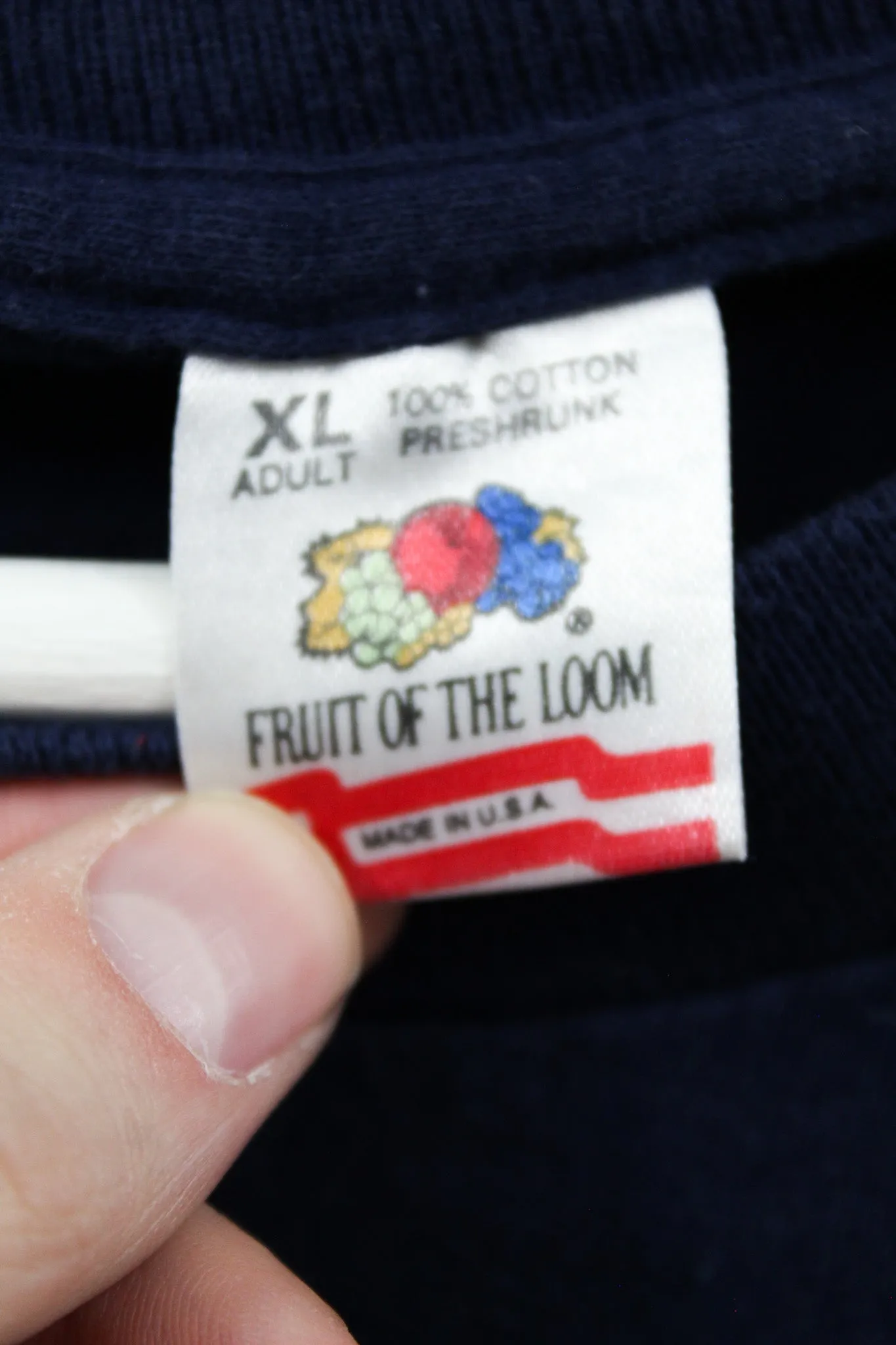 X - Vintage Fruit Of The Loom No Fair Life Wear Can't Drink Tee sold by HG Vintage product image thumbnail 3