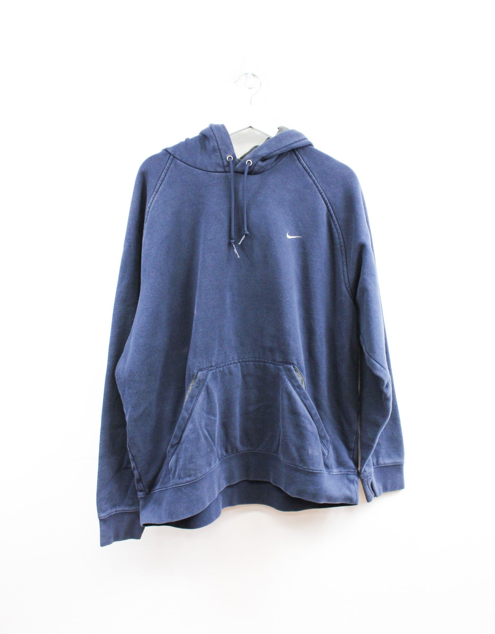 Nike Swoosh Hoodie Navy sold by HG Vintage