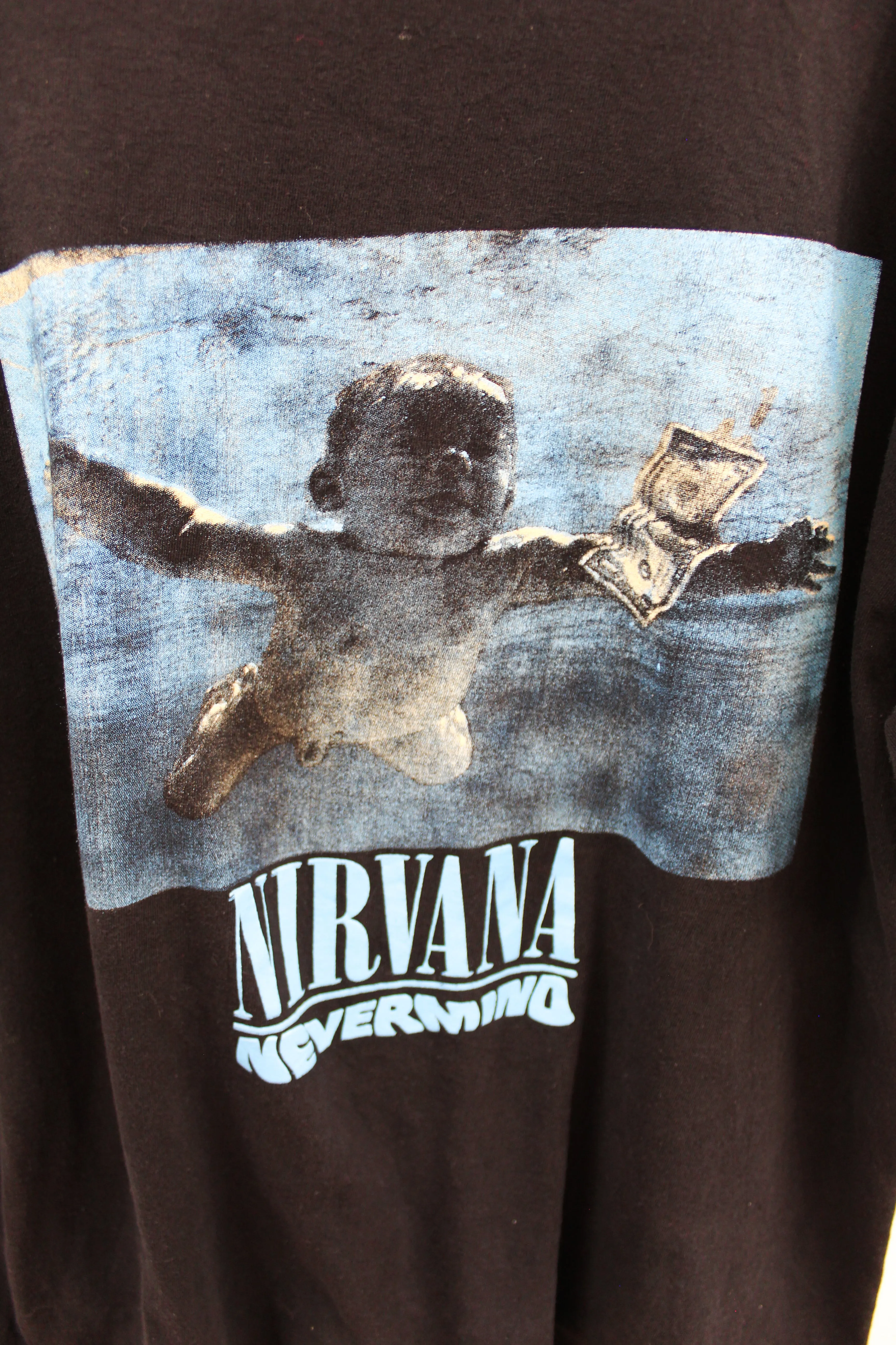 X - Vintage Nirvana Nevermind Album Cover Tee sold by HG Vintage product image thumbnail 2