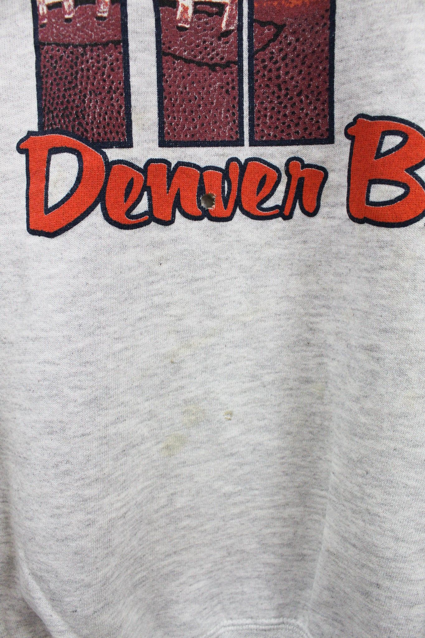 Vintage Chalk Line X NFL Denver Broncos Logo Crewneck sold by HG Vintage product image thumbnail 3