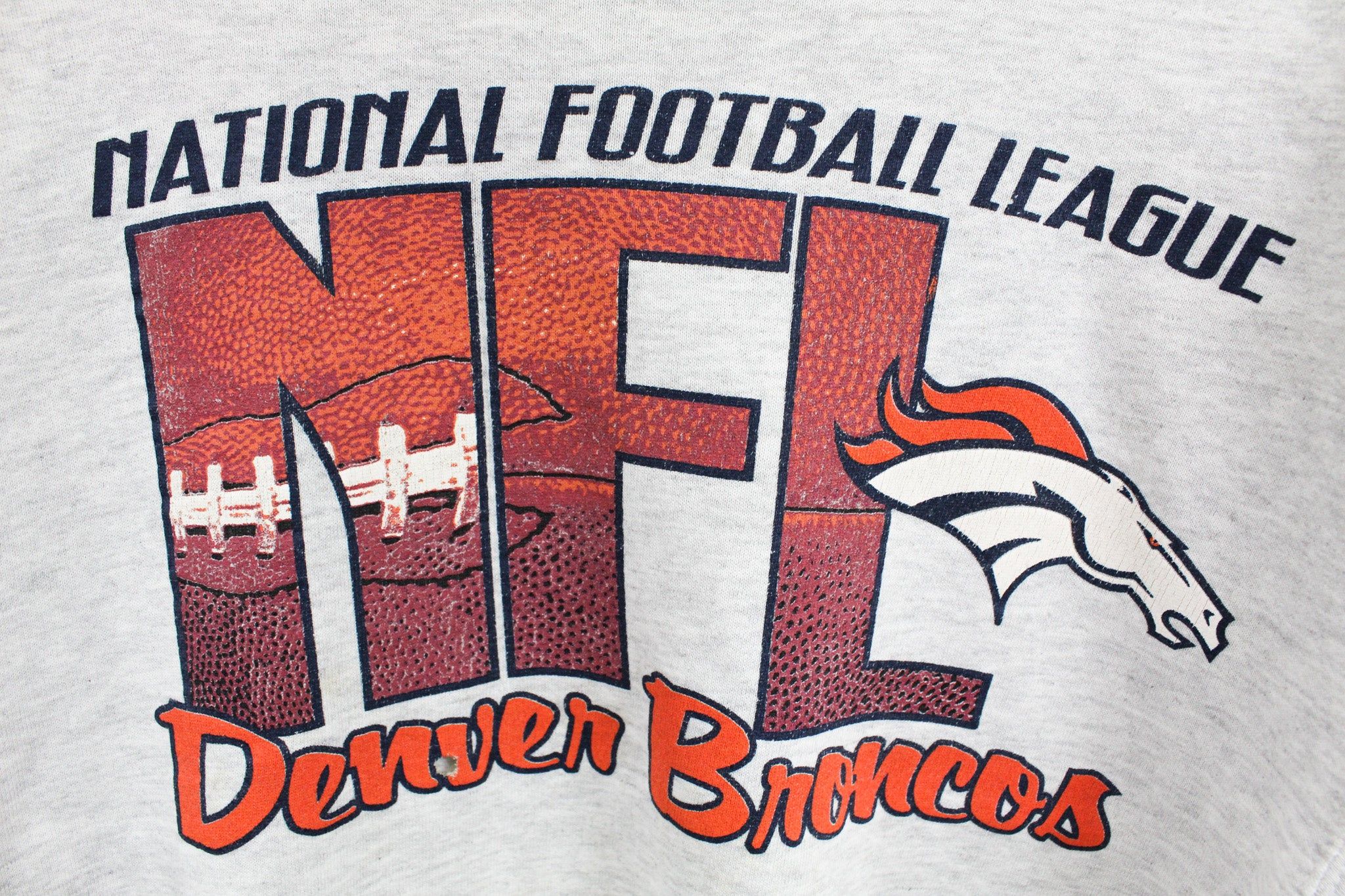 Vintage Chalk Line X NFL Denver Broncos Logo Crewneck sold by HG Vintage product image thumbnail 2