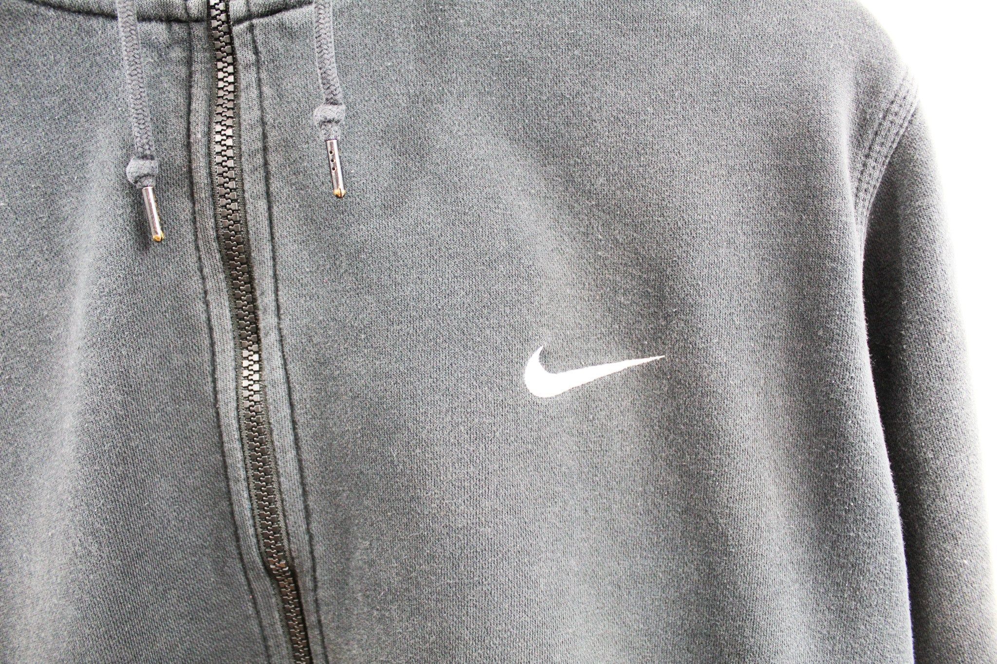 Nike Zip Up Swoosh Hoodie Black sold by HG Vintage product image thumbnail 2