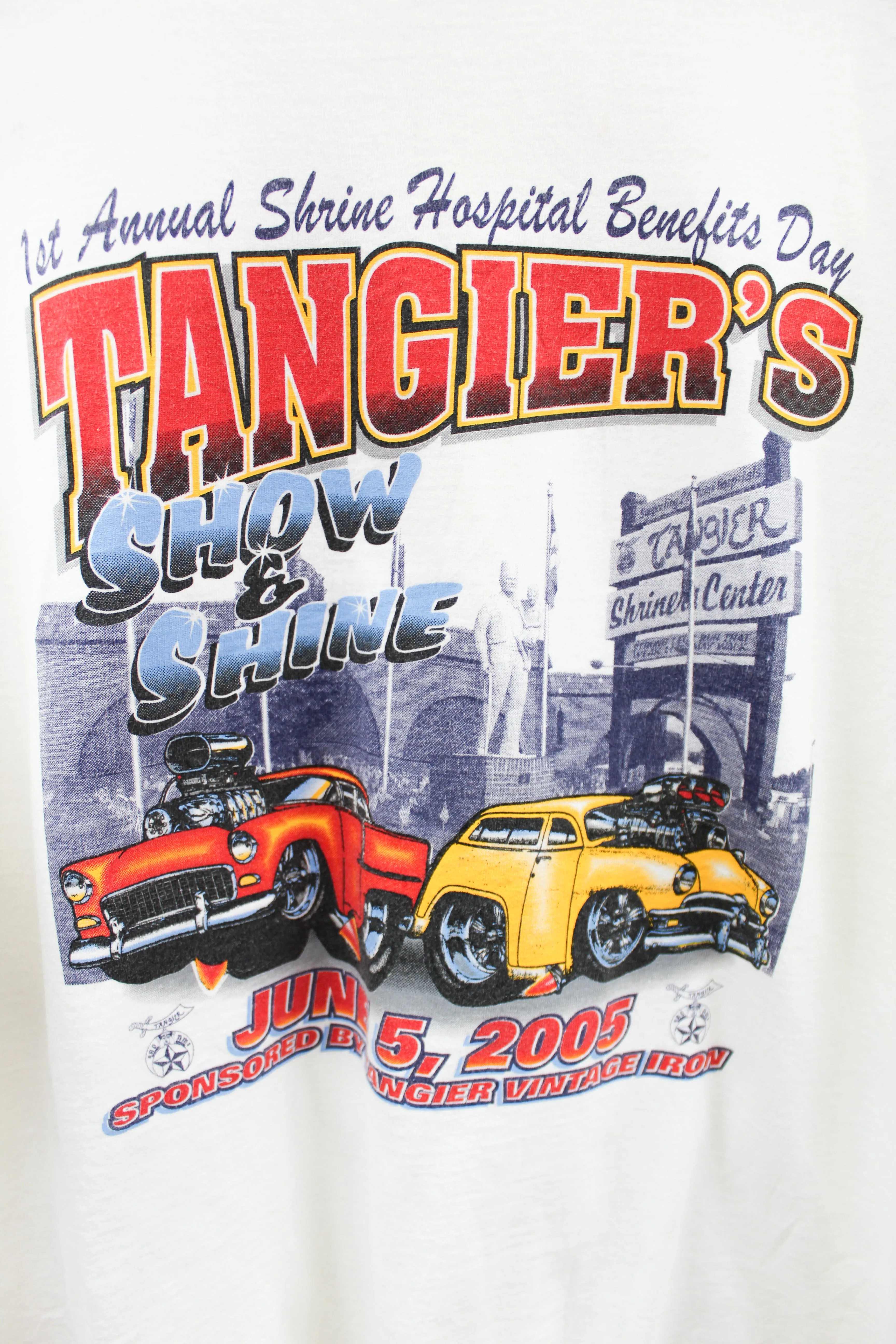 X - Vintage 05 Tangier Show & Shine Car Show Tee sold by HG Vintage product image thumbnail 2