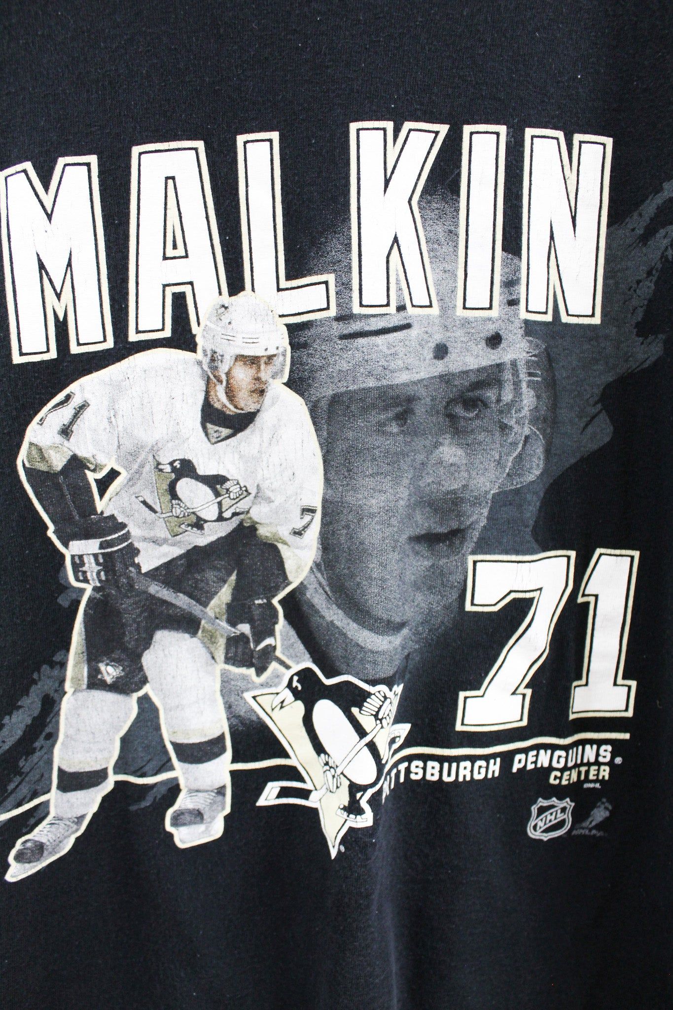NHL Pittsburgh Penguins Malkin Picture Tee sold by HG Vintage product image thumbnail 2