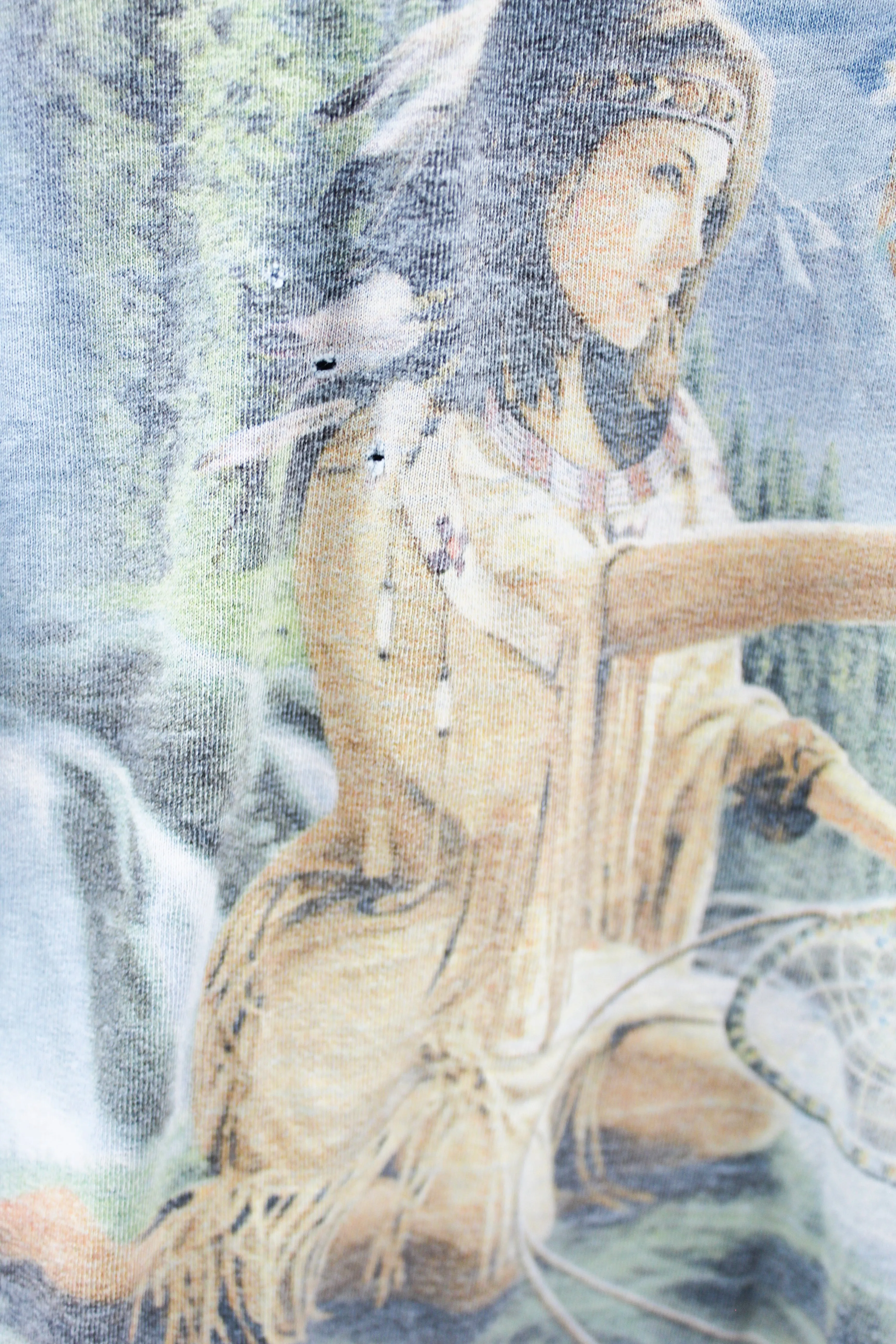 X - Vintage 2001 The Mountain Dream Catcher Wolves & Women Tee sold by HG Vintage product image thumbnail 4