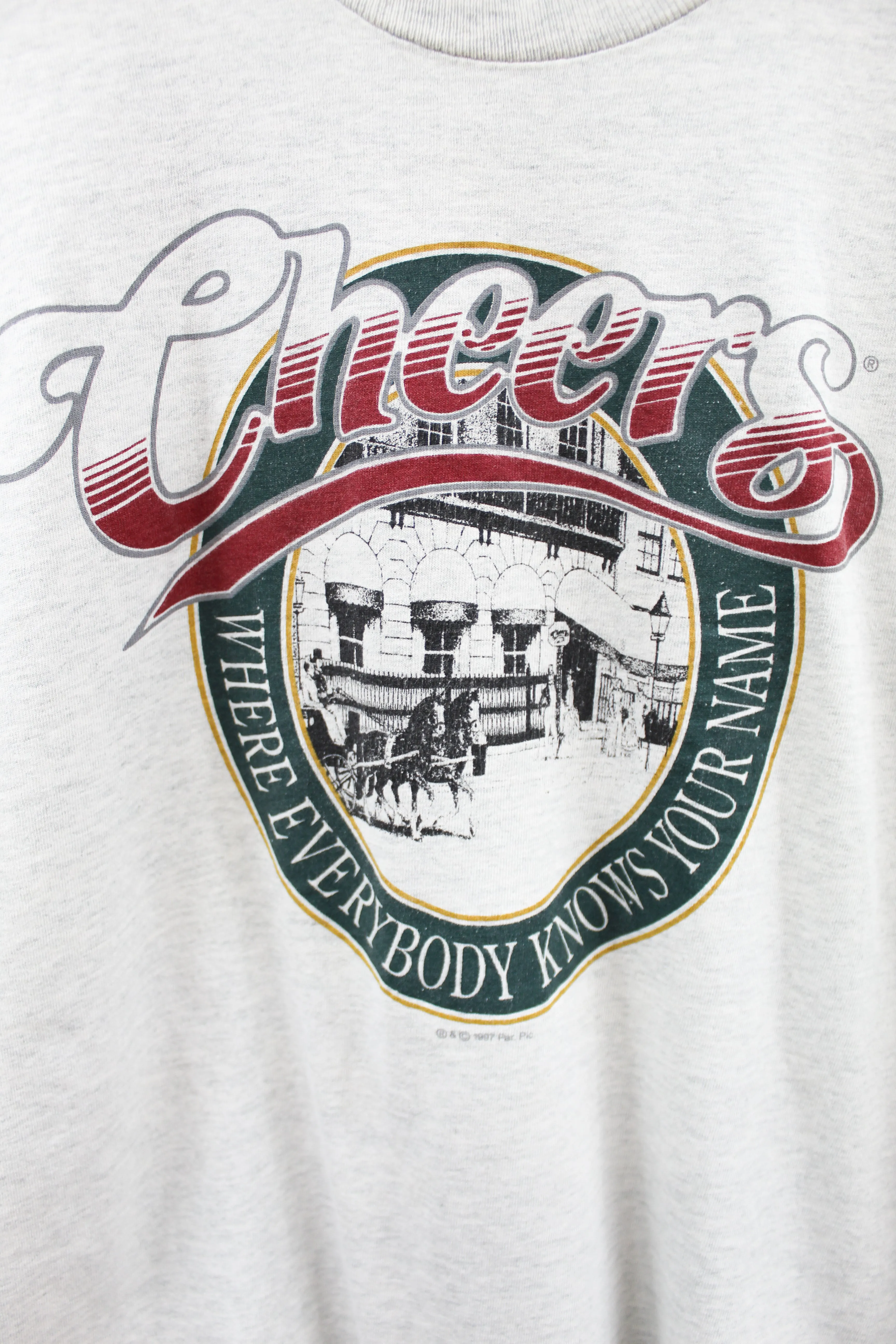 X - Vintage Single Stitch 1997 Cheers! Boston Everybody Knows Your Name Tee sold by HG Vintage product image thumbnail 2