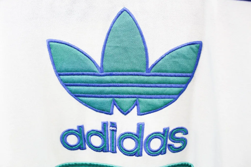 Z- Vintage Late 80s Adidas Emb Trefoil Logo & Script Crewneck sold by HG Vintage product image thumbnail 2