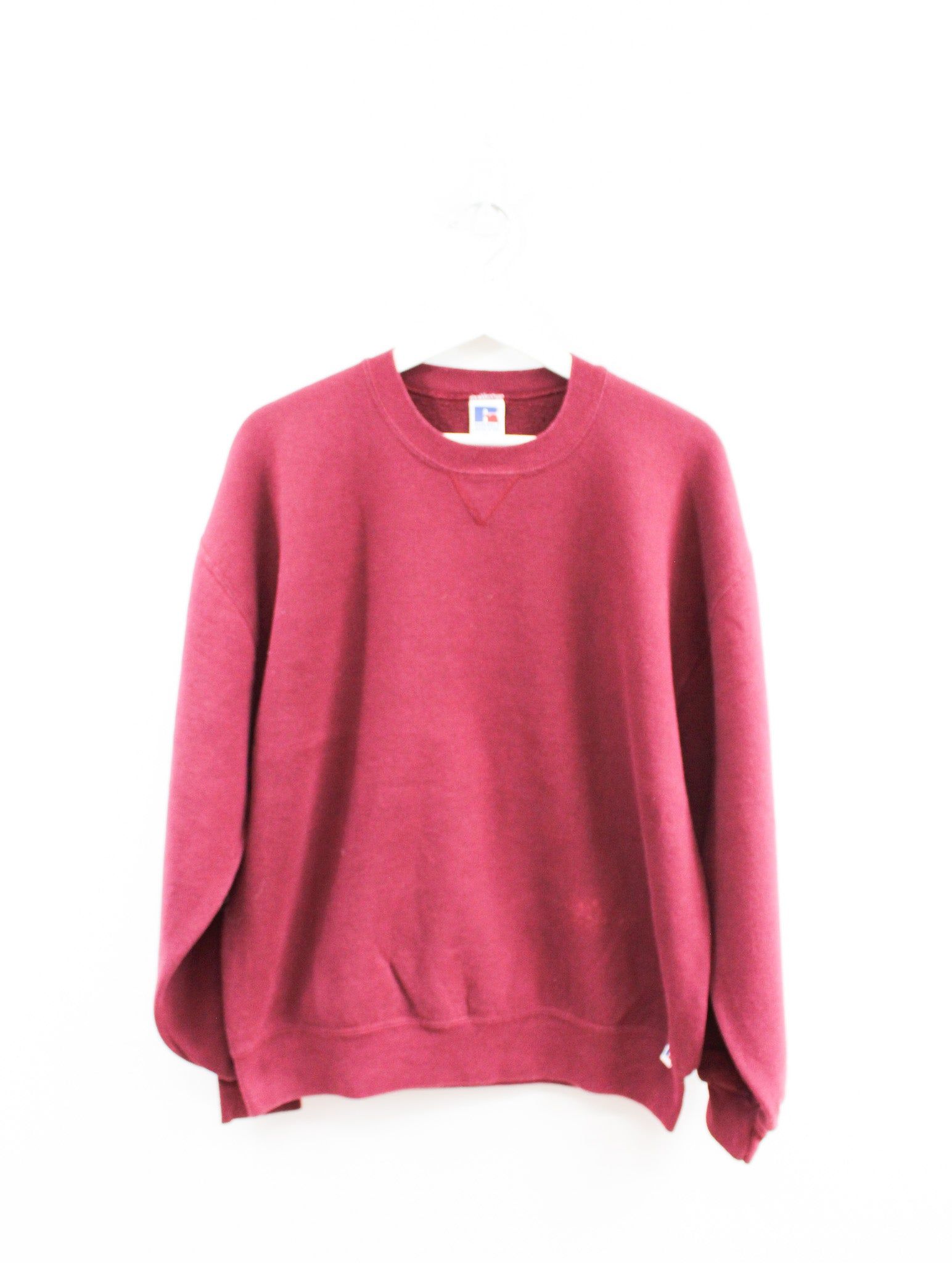 Vintage 90s Russell Athletic Made In The USA Blank Crewneck sold by HG Vintage