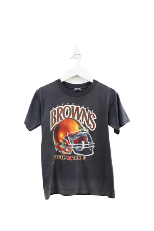 Z - Vintage Single Stitch 1993 NFL Cleveland Browns Logo Tee sold by HG Vintage