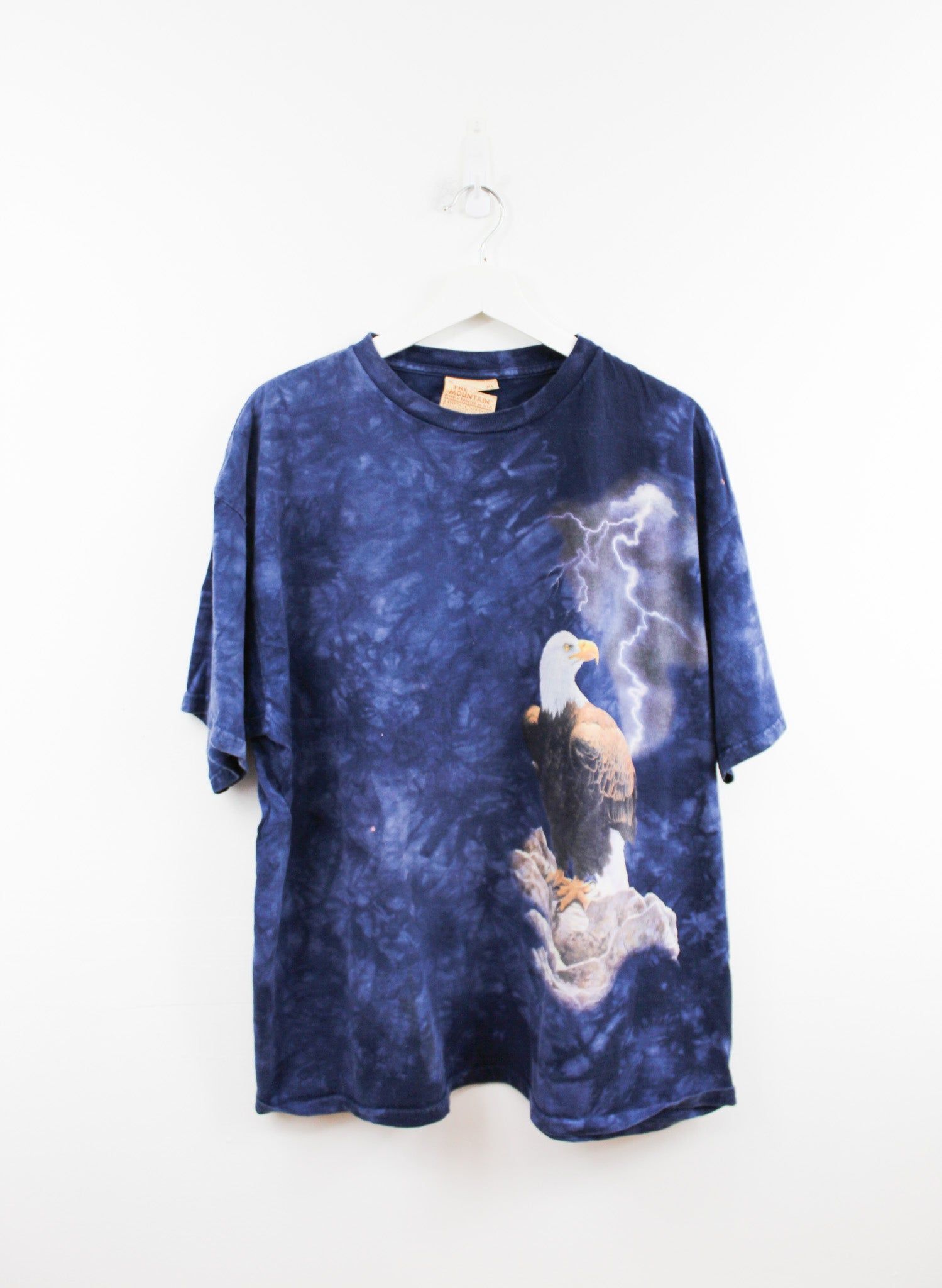 Perched Eagle & Lightning Nature Tee sold by HG Vintage