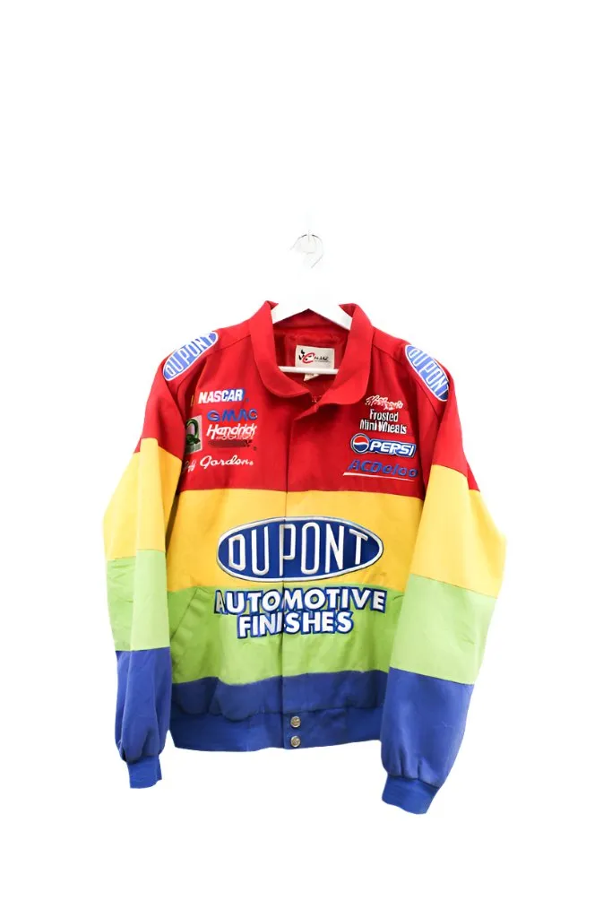 Z - Vintage Chase Authentic Nascar Jeff Gordon Dupont Automotive Racing Jacket sold by HG Vintage