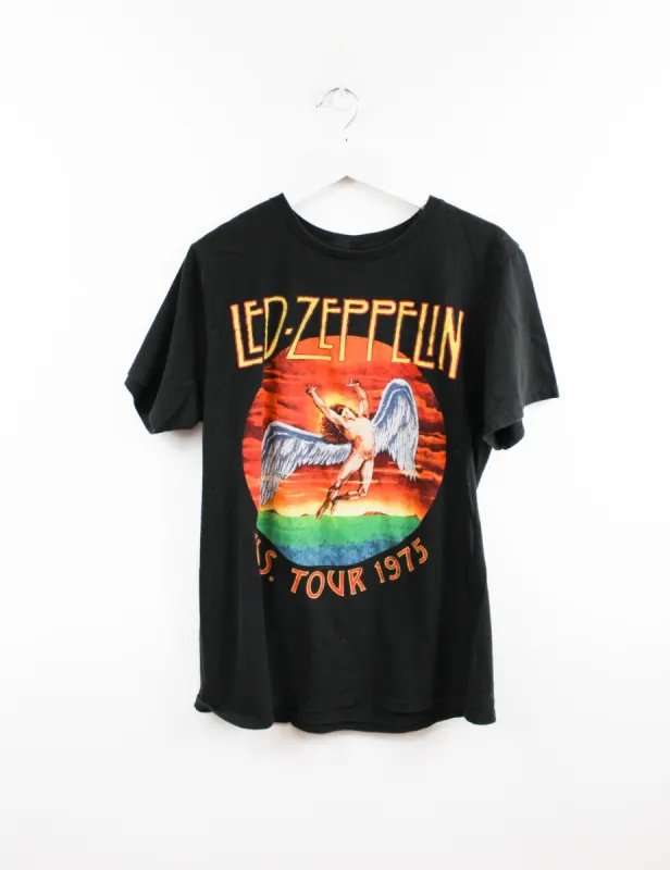 Led Zeppeling US Tour 1975 Tee sold by HG Vintage