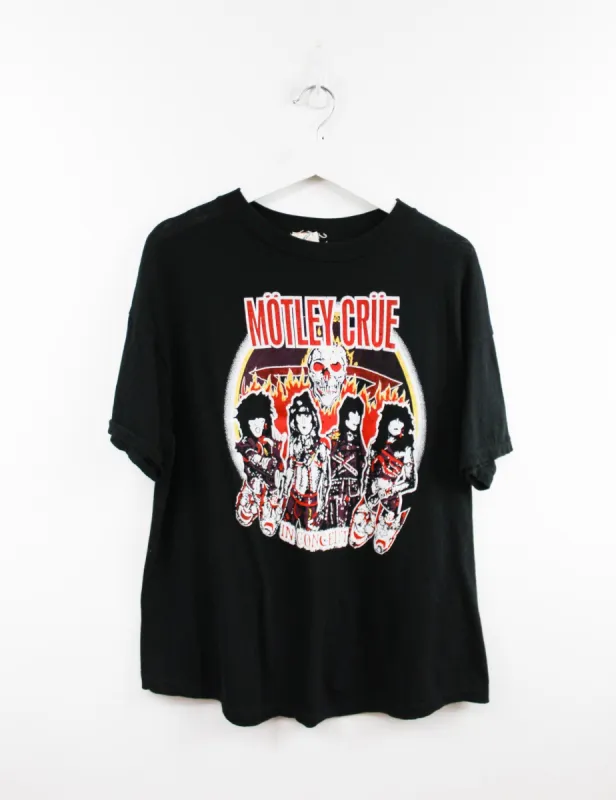 Motley Crue In Concert Bootleg Tee sold by HG Vintage