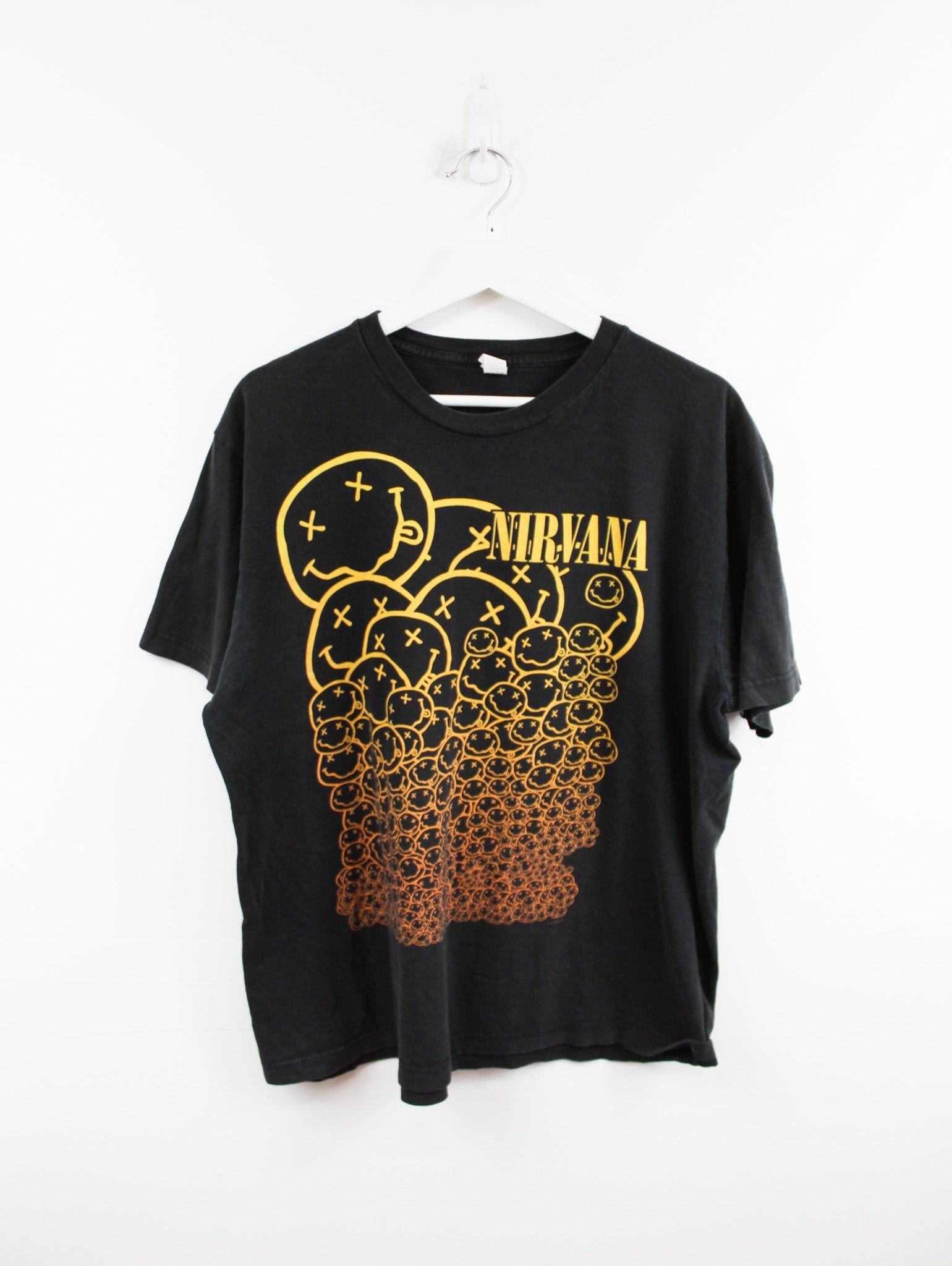 Nirvana Smileys Logo Tee sold by HG Vintage