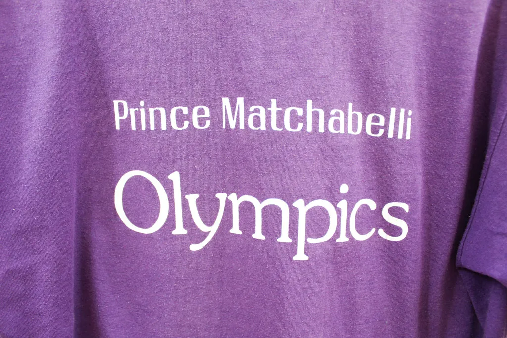 Z - Vintage Single Stitch 89' Fit Prince Matchabelli Olympics Script Tee sold by HG Vintage product image thumbnail 4