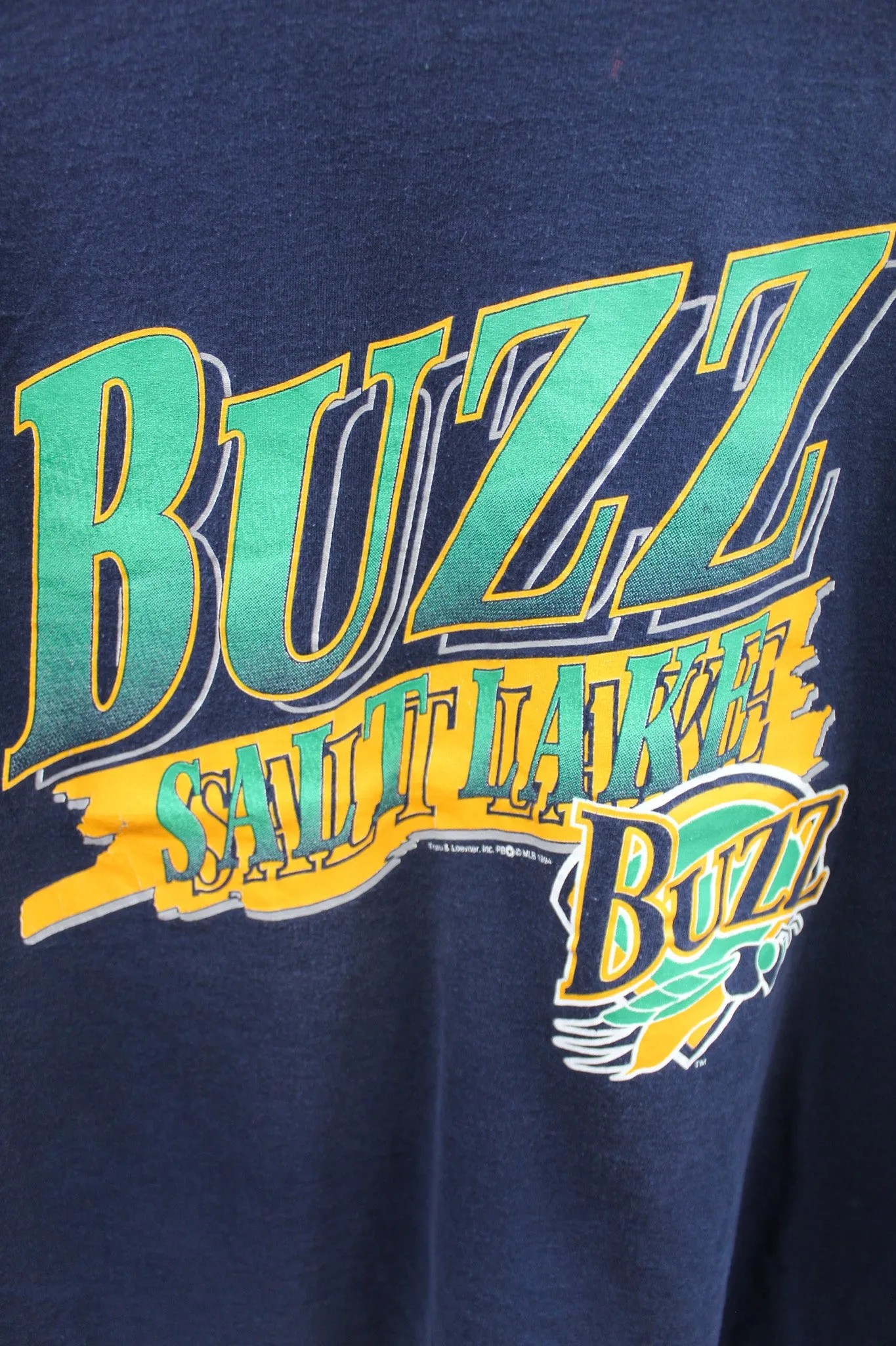 X - Vintage Single Stich 1994 MLB Salt Lake City Bees Tee sold by HG Vintage product image thumbnail 2