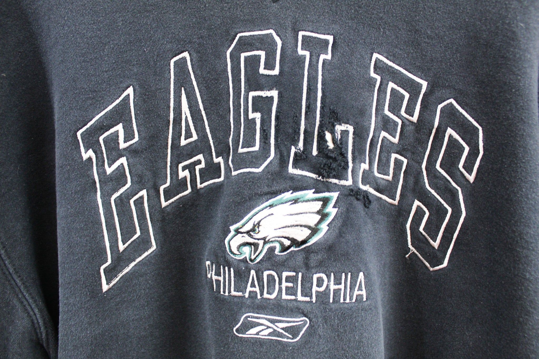 Reebok NFL Philadelphia Eagles Embroidered Logo Crewneck sold by HG Vintage product image thumbnail 2