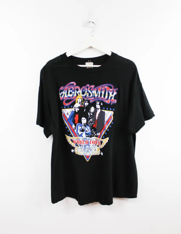 Aerosmith World Tour bootleg Tee sold by HG Vintage