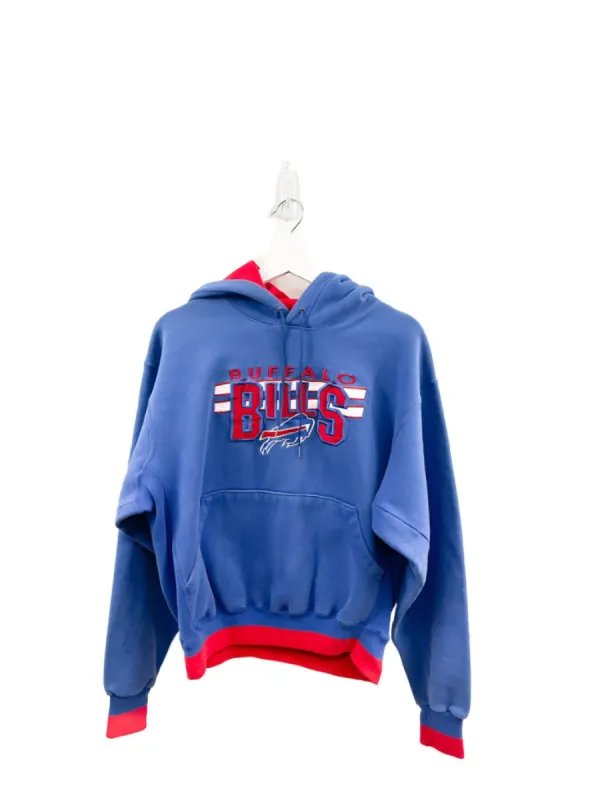 X - Vintage NFL Buffalo Bills Bruce Smith #78 Embroidered Hoodie sold by HG Vintage